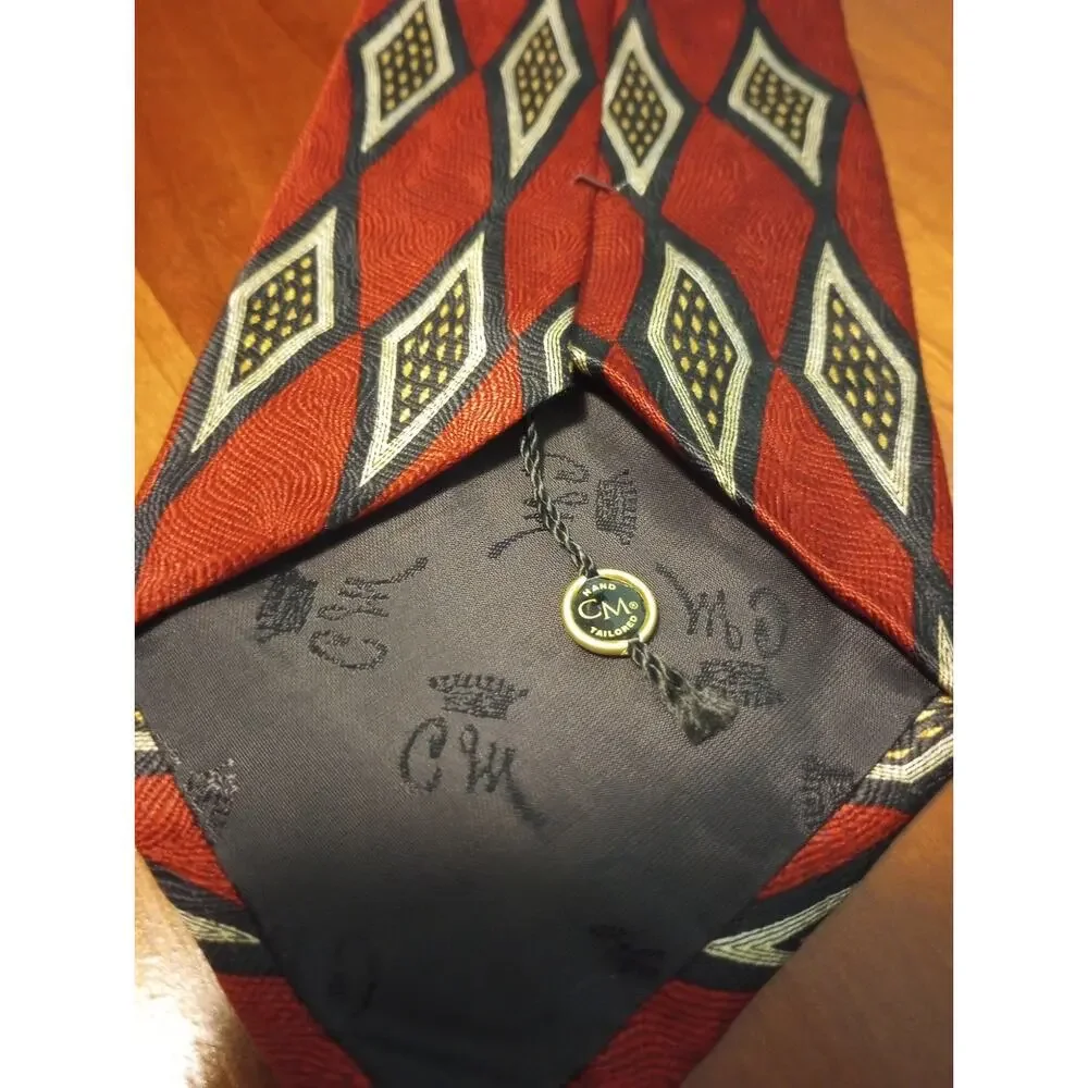 Countess Mara Men's Silk Tie Made in USA 58 inches‎ long